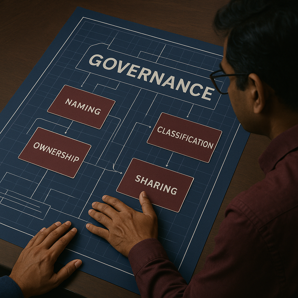 ECM Governance Framework in 2026: Policies for Sharing, Naming, and Ownership
