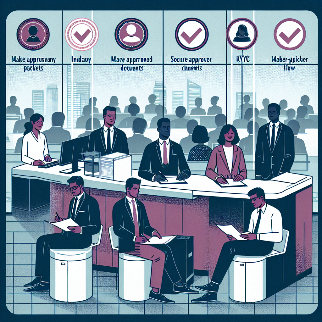 ECM for BFSI KYC maker-checker audit trail